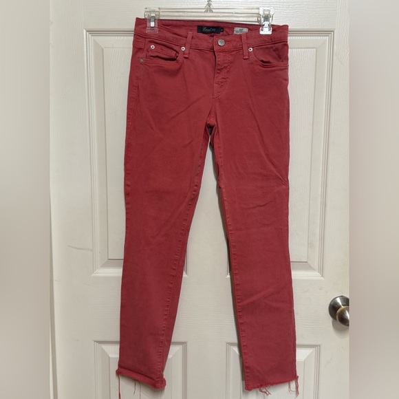 Level 99 Skinny Jeans (color is Guava) - Picture 1 of 10
